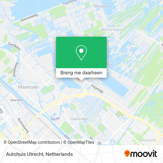 Autohuis Utrecht kaart