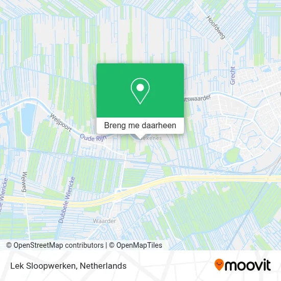 Lek Sloopwerken kaart
