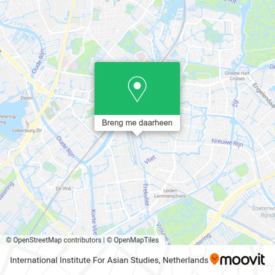 International Institute For Asian Studies kaart