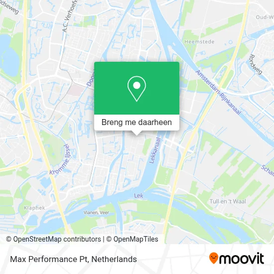 Max Performance Pt kaart