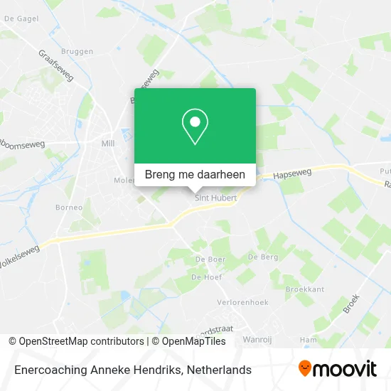 Enercoaching Anneke Hendriks kaart