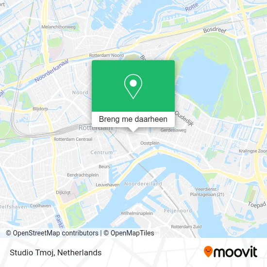 Studio Tmoj kaart