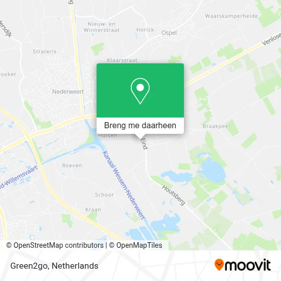 Green2go kaart