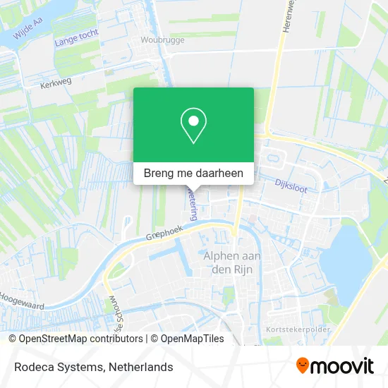 Rodeca Systems kaart