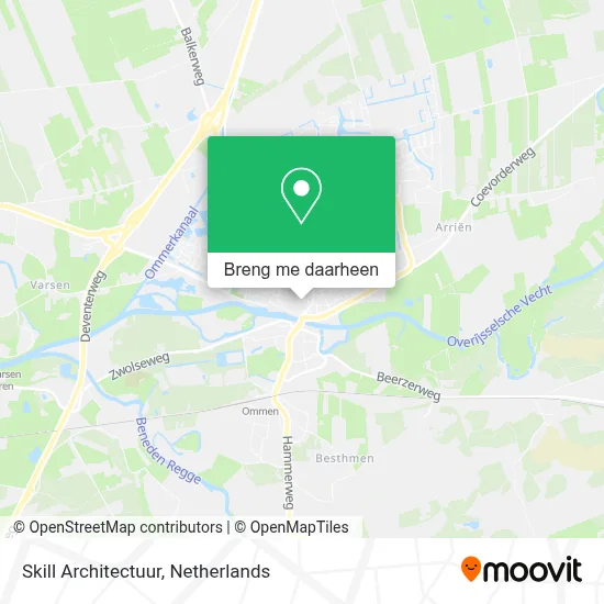 Skill Architectuur kaart