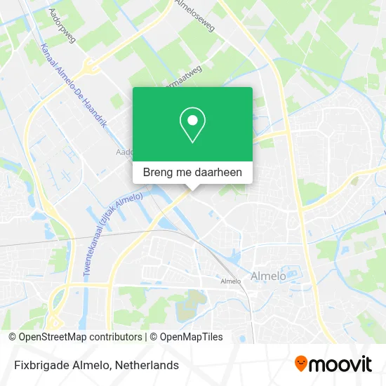 Fixbrigade Almelo kaart