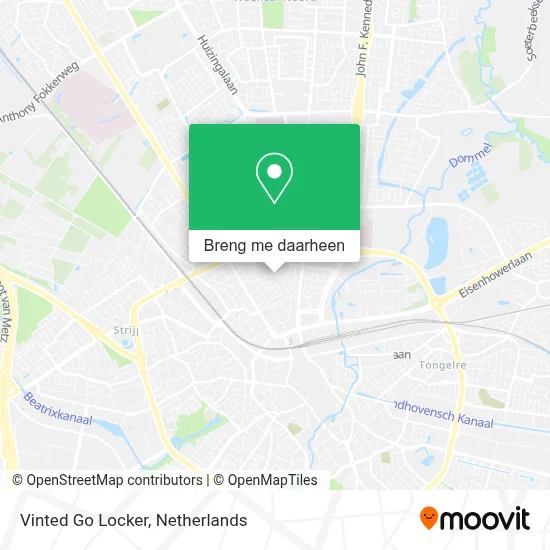 Vinted Go Locker kaart