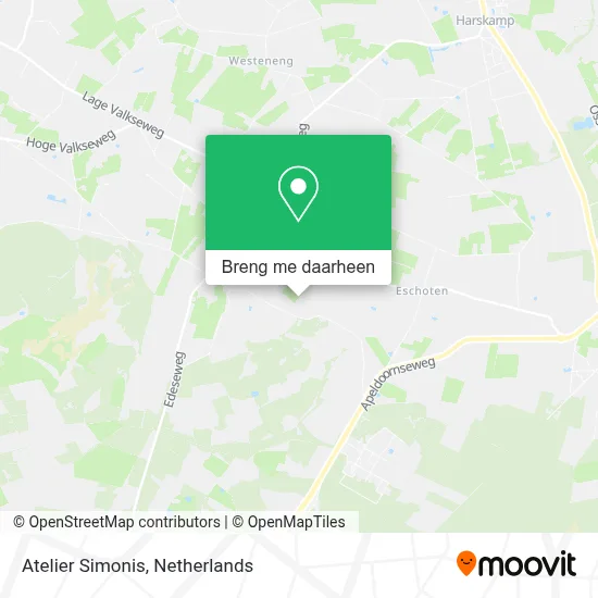 Atelier Simonis kaart