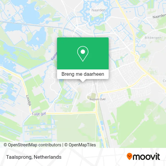 Taalsprong kaart