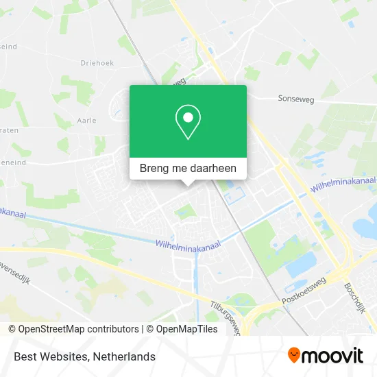 Best Websites kaart