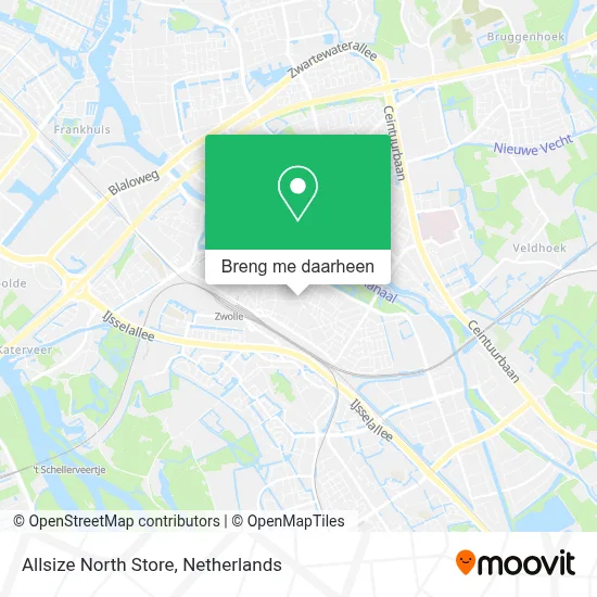 Allsize North Store kaart