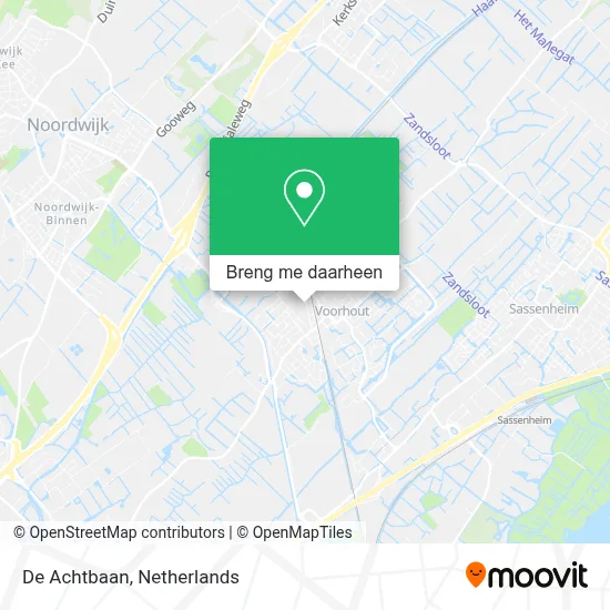 De Achtbaan kaart