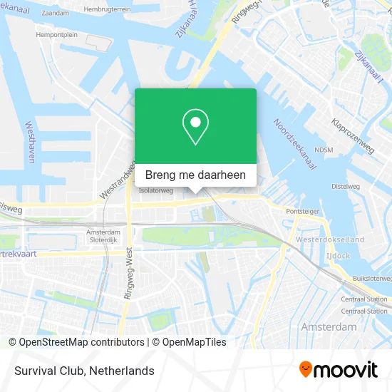 Survival Club kaart