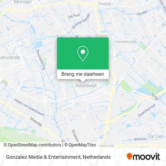 Gonzalez Media & Entertainment kaart