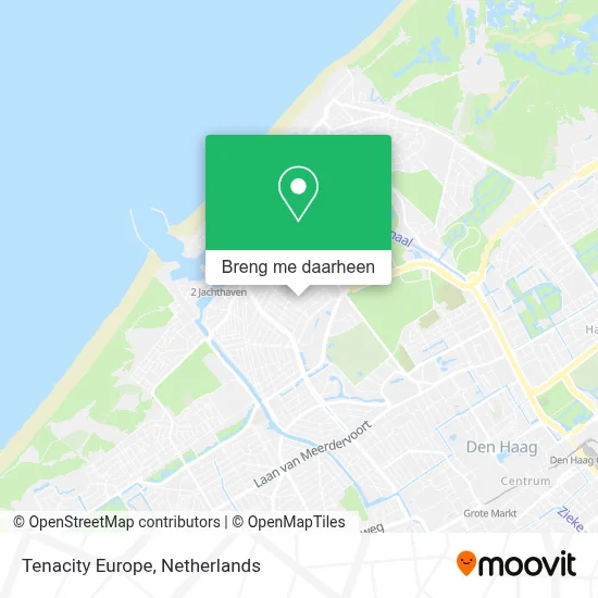 Tenacity Europe kaart