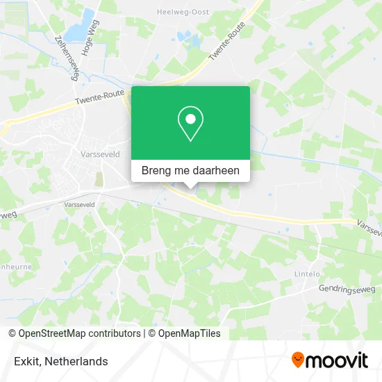 Exkit kaart