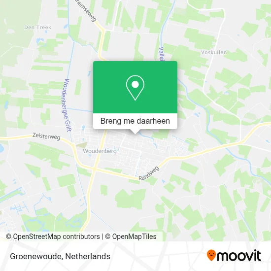 Groenewoude kaart