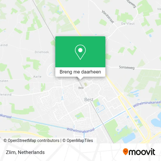 Zlim kaart