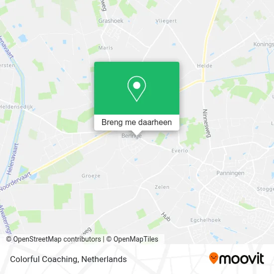 Colorful Coaching kaart