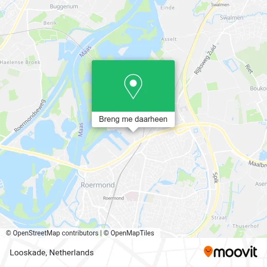 Looskade kaart