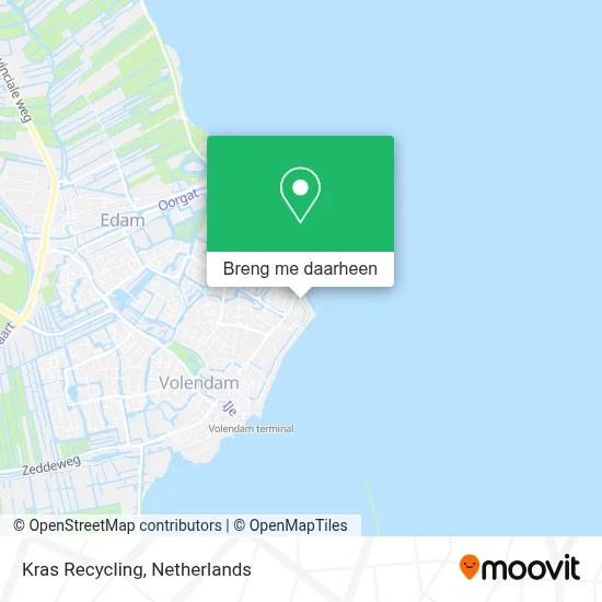 Kras Recycling kaart
