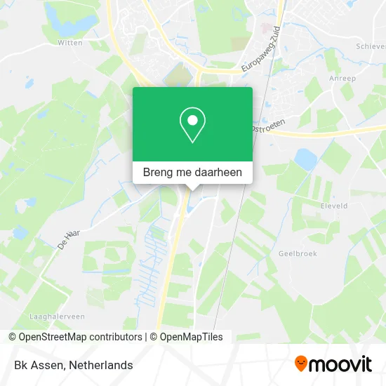 Bk Assen kaart