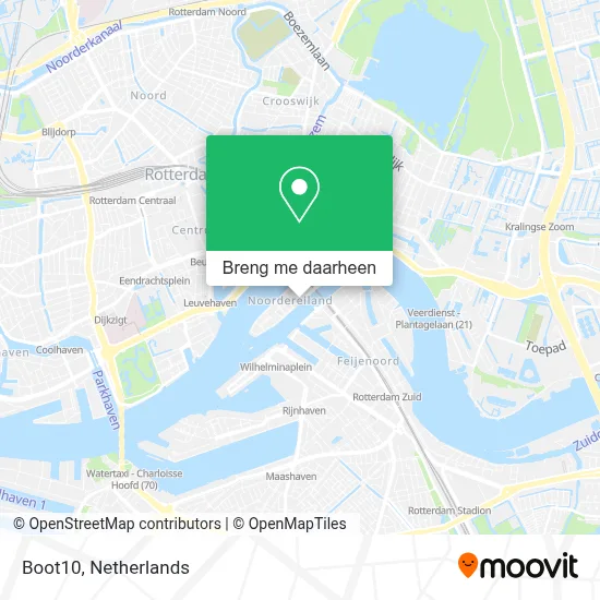 Boot10 kaart