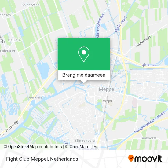 Fight Club Meppel kaart