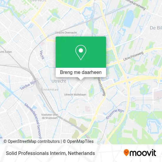 Solid Professionals Interim kaart