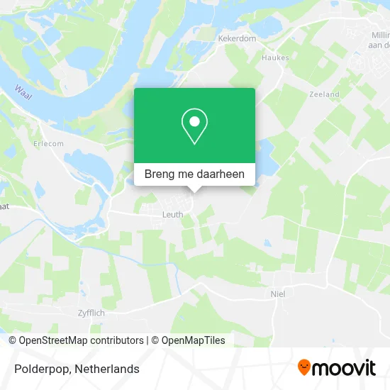 Polderpop kaart