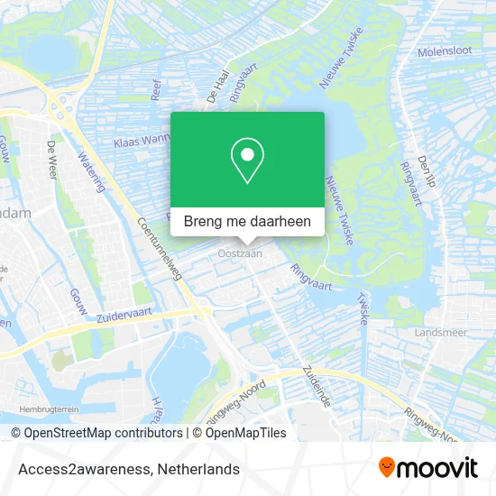 Access2awareness kaart