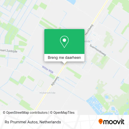Rs Prummel Autos kaart