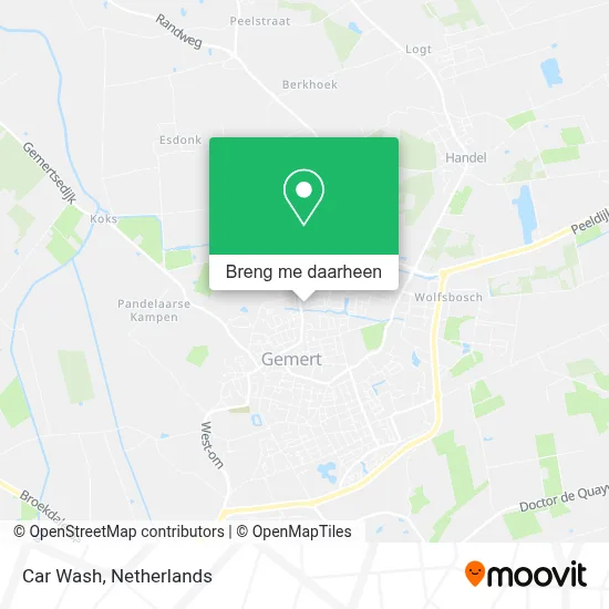 Car Wash kaart