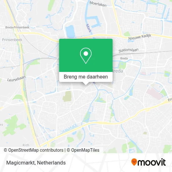 Magicmarkt kaart