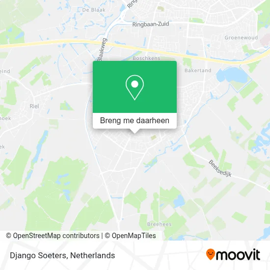 Django Soeters kaart