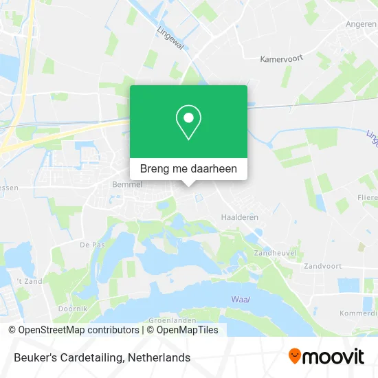 Beuker's Cardetailing kaart