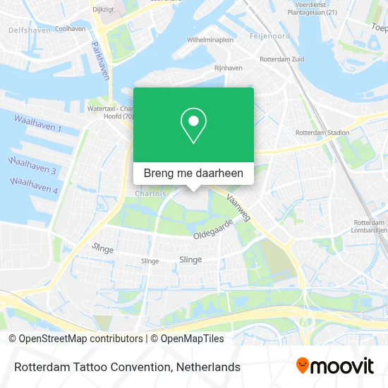 Rotterdam Tattoo Convention kaart