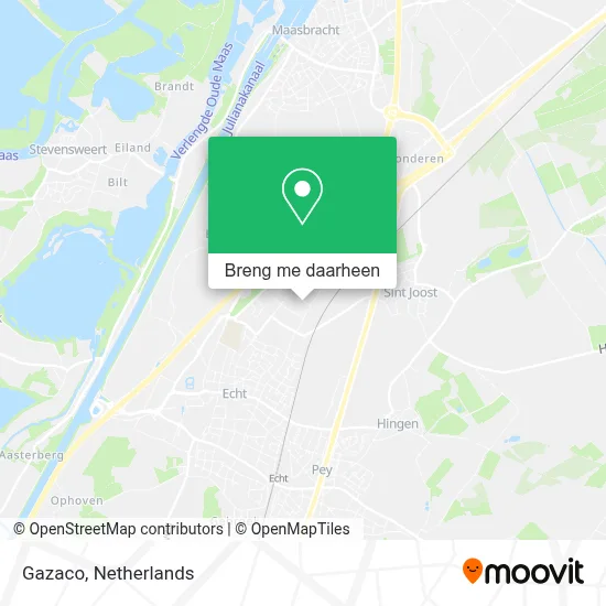Gazaco kaart