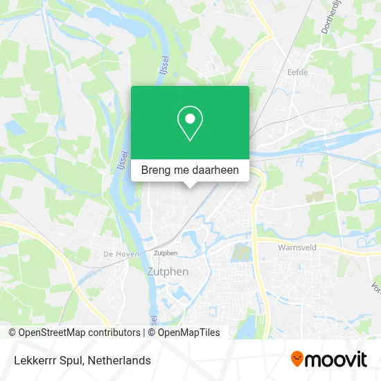 Lekkerrr Spul kaart