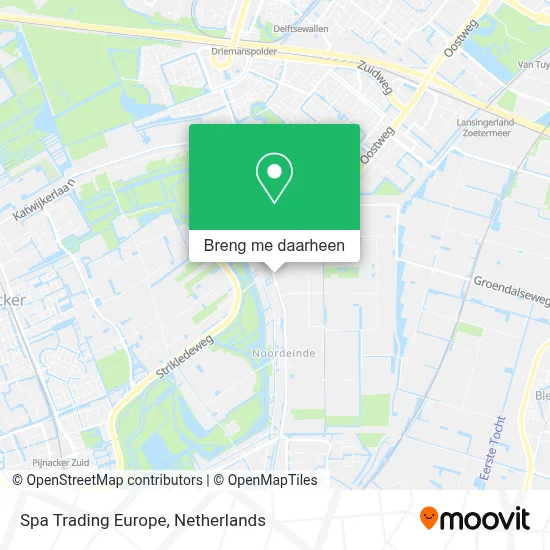 Spa Trading Europe kaart