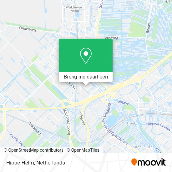 Hippe Helm kaart