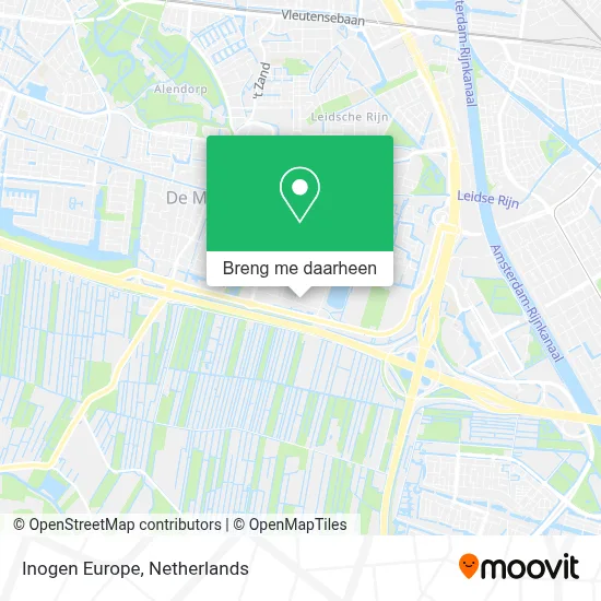 Inogen Europe kaart