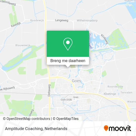 Amplitude Coaching kaart