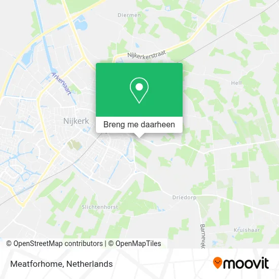Meatforhome kaart