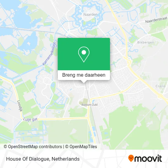 House Of Dialogue kaart