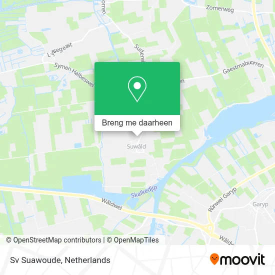 Sv Suawoude kaart