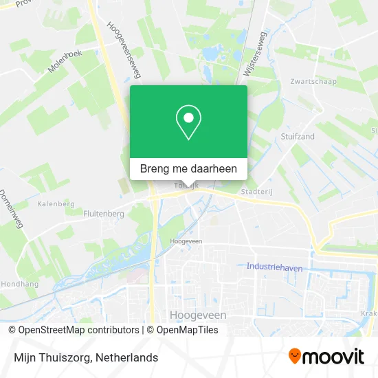 Mijn Thuiszorg kaart
