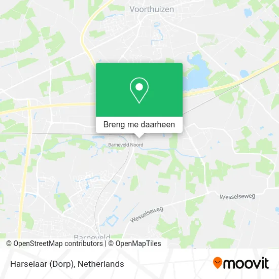 Harselaar (Dorp) kaart