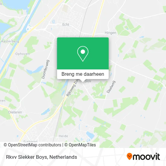 Rkvv Slekker Boys kaart