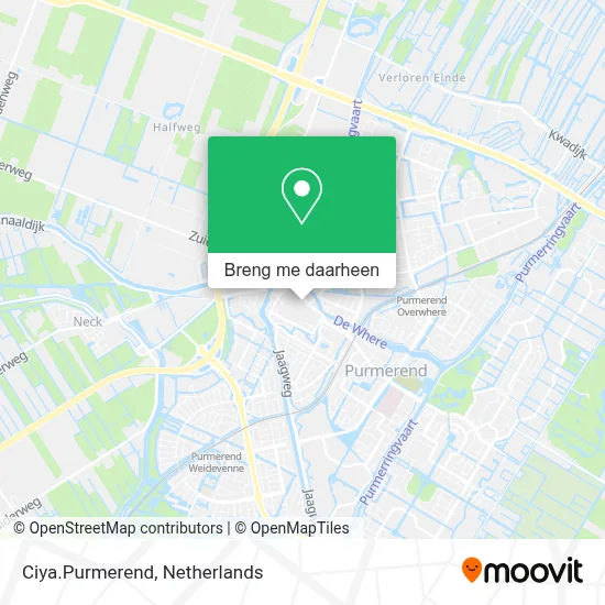 Ciya.Purmerend kaart
